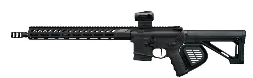 sig sauer m400 forge 5.56 / .223 rem 16 barrel 10-rounds w/ romeo-msr ca compliant