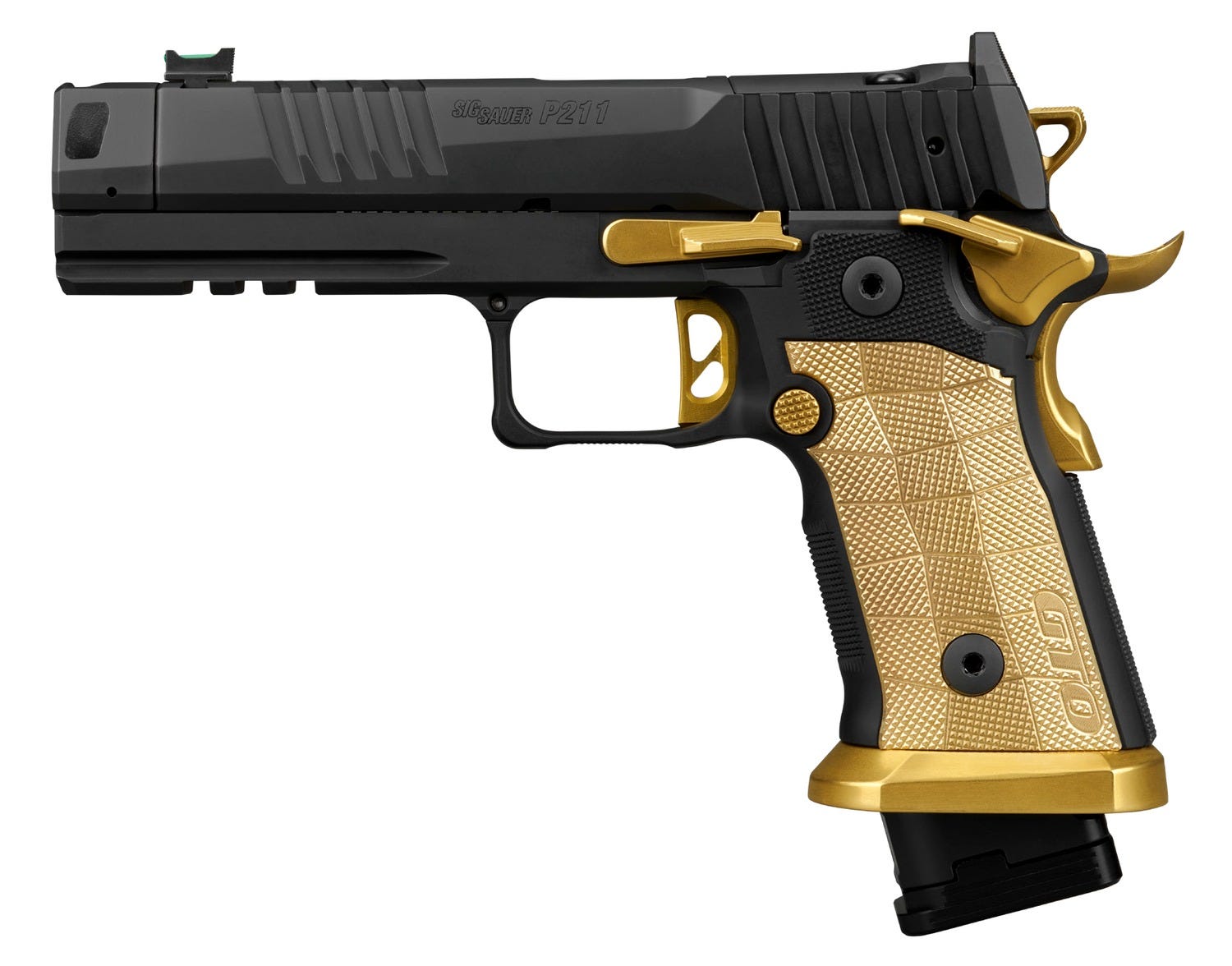 sig sauer p211 spectre comp 9mm 4.4 barrel 23-rounds mach3d comp  3 mags