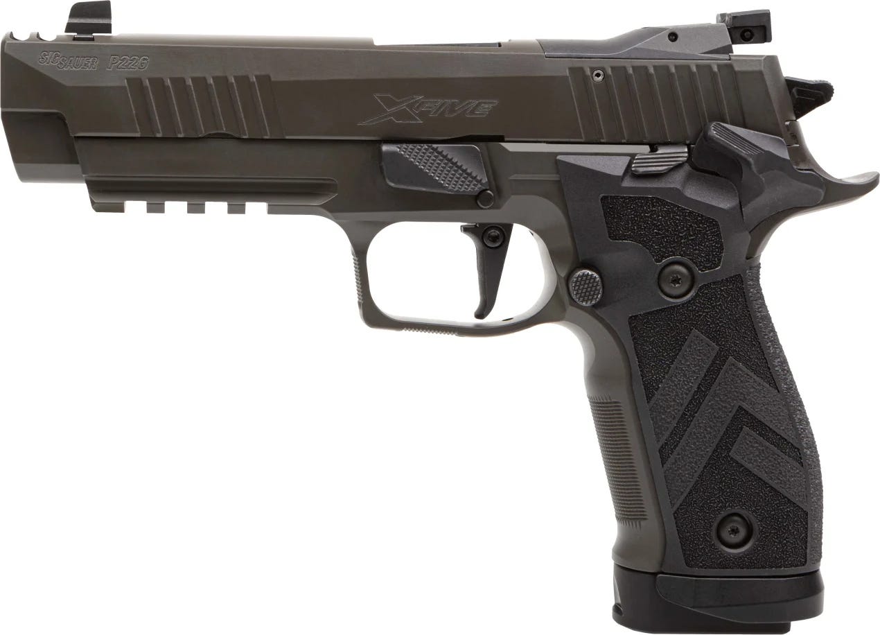 Sig Sauer P226 X-Five Legion 9mm 4.4 Barrel 20-Rounds OR 3 Mags