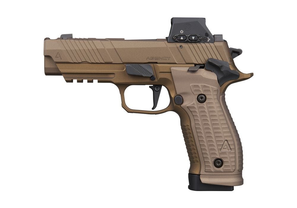 Sig Sauer P226X-AGENCY Bronze 9mm 3.8 Barrel 20-Rounds w/ ROMEO-X - Sig Sauer
