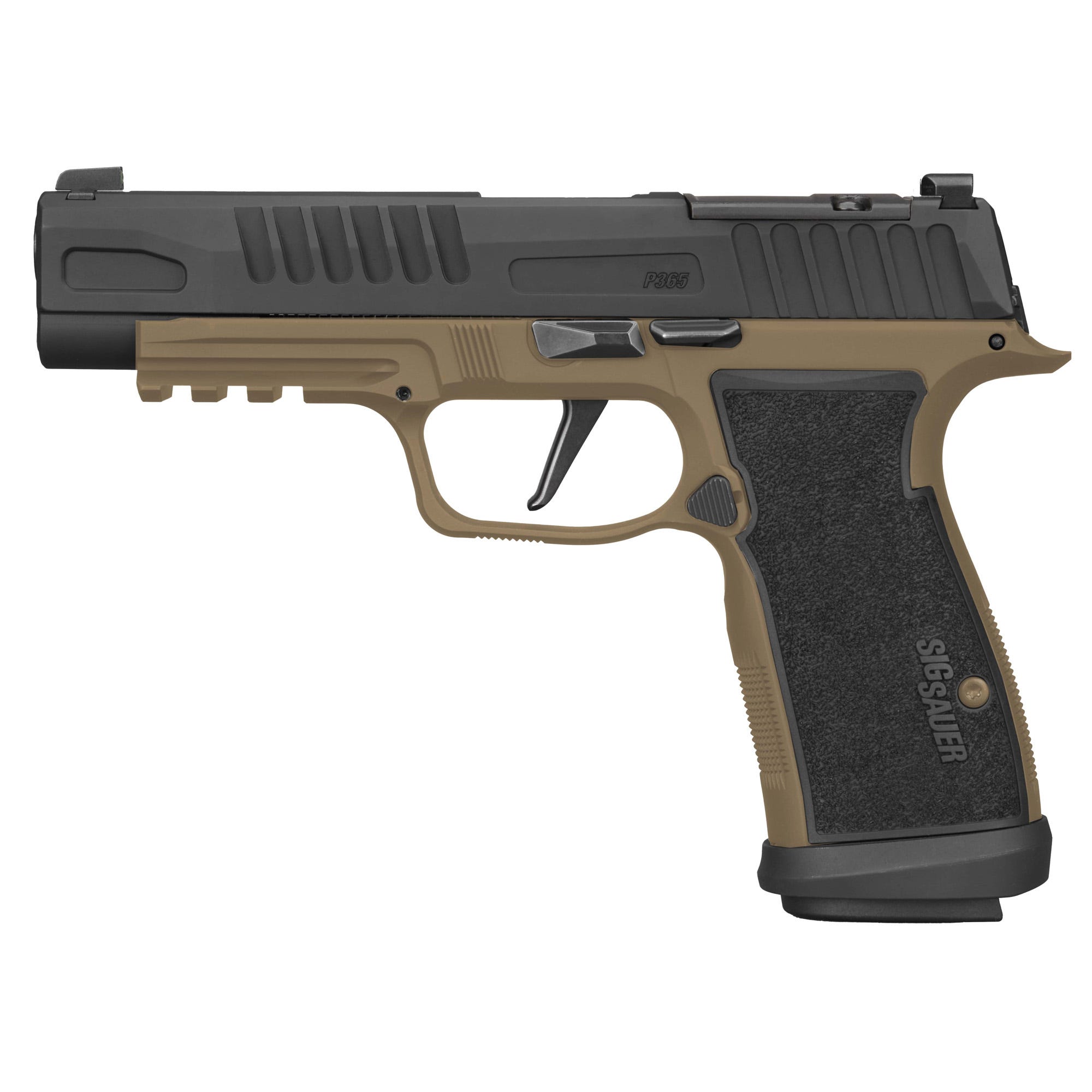 Sig Sauer P365 AXG Fuse Coyote / Black 9mm 4.3 Barrel 17/21-Rounds - Sig Sauer