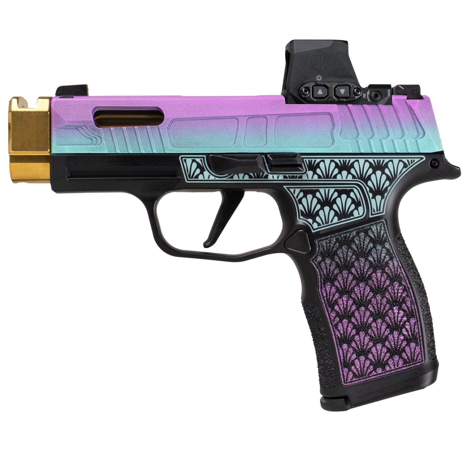 Sig Sauer P365X Island Bug 9mm 3.1 Barrel 12-Rounds w/ Comp and Romeo-X