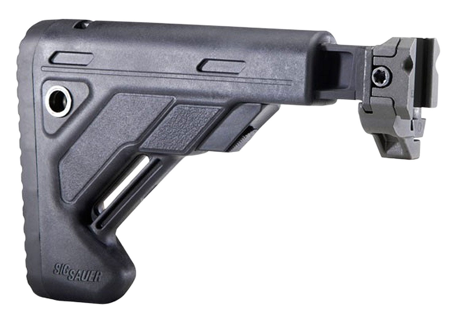 SIG MCX MPX 折りたたみ式ストック ブラック Sig Sauer Telescoping/Side Folding Stock For Sale STOCK-X