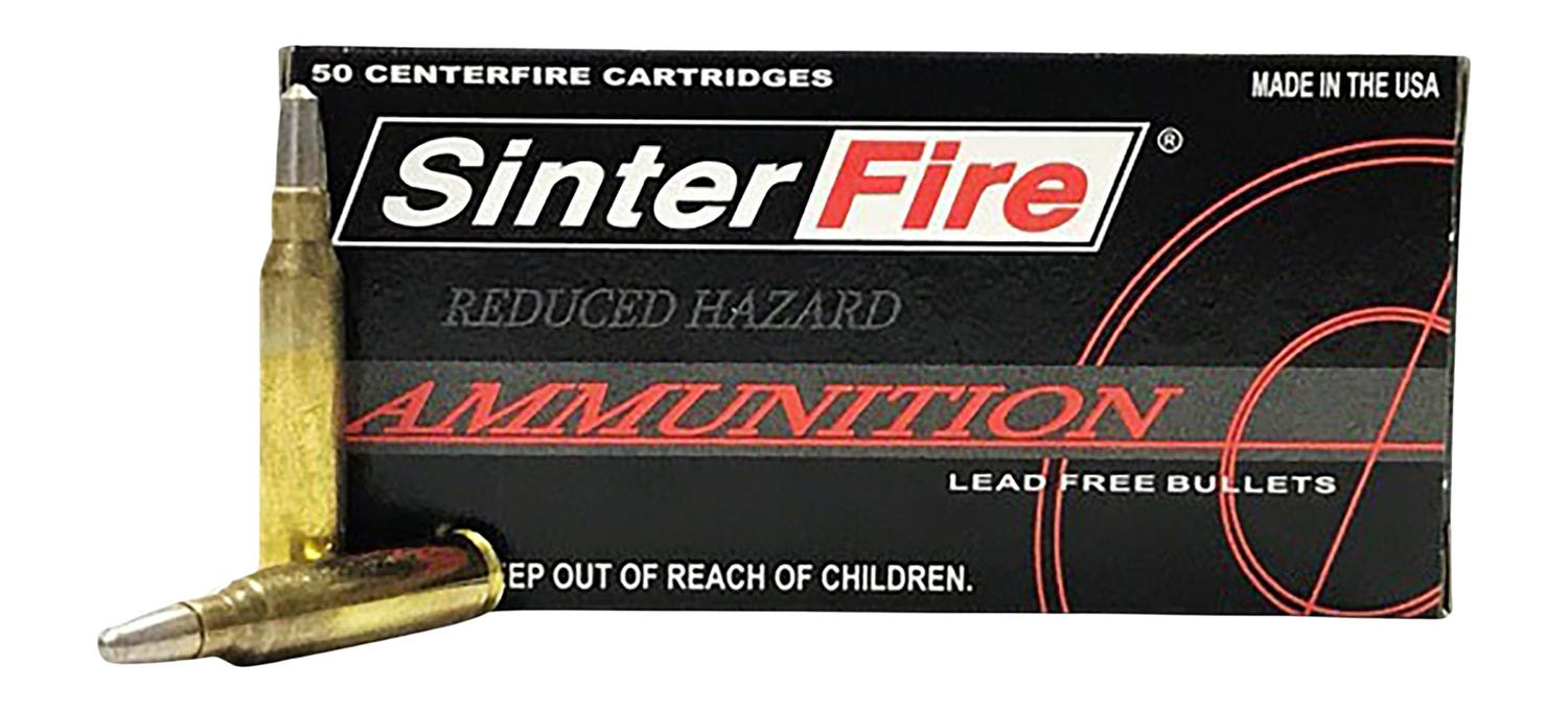 terFire Rifle Ammunition Reduced Hazard .223 Rem 55 Grain 50-Rounds Lead Free Frangible Ammo