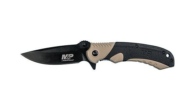 Smith and Wesson Knives M&P M2.0 Ultra Glide Flat Dark Earth 2.75 Drop Point Blade