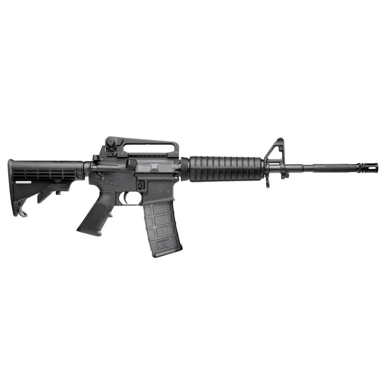 smith and wesson m&p-15 5.56 16 barrel 30-rounds - used / le demo