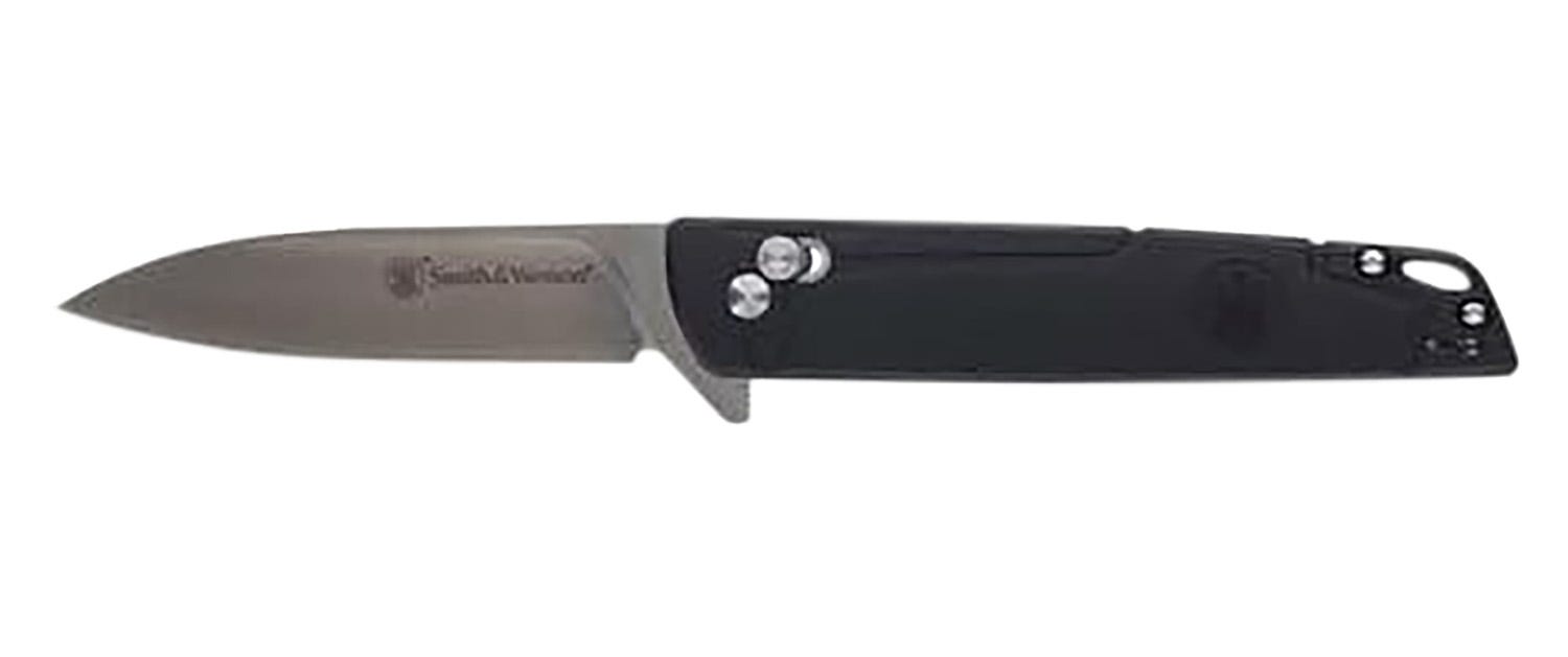 Smith And Wesson Smith and Wesson Special Ops EDC Folding Knife - 3.3 Plain Edge Drop Point 8Cr13MoV Blade - $18.69 at GrabAGun