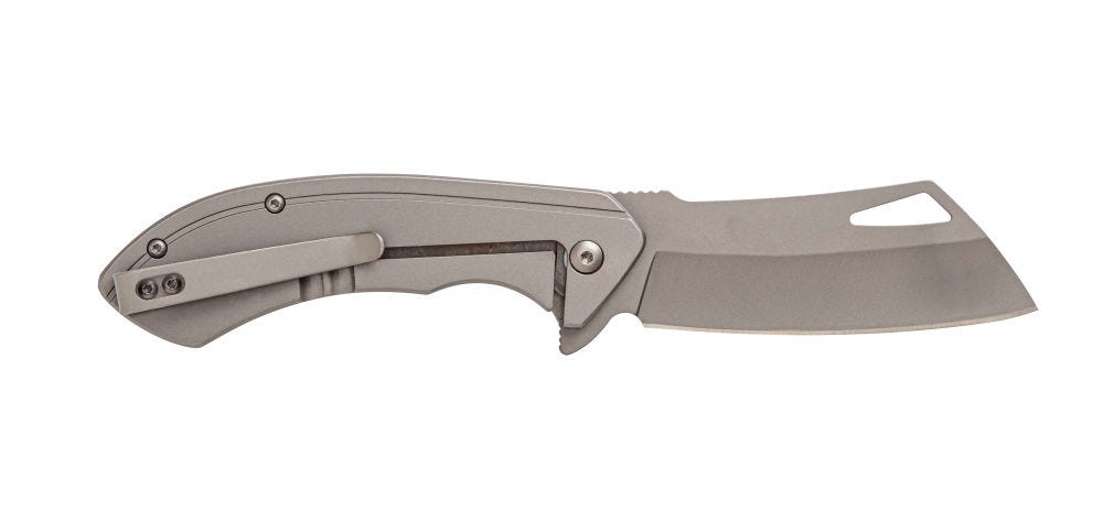 Smith S Smith s Rally Gray 3.26 Cleaver Blade Knife - $25.09 at GrabAGun