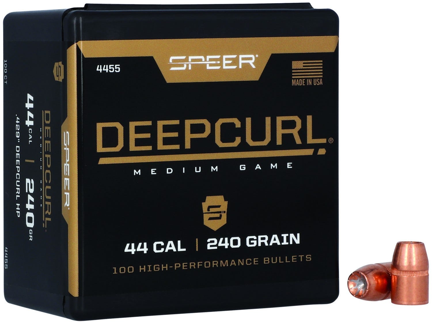 Speer DeepCurl .44 Mag / .429 240 Grain 50-Count HP