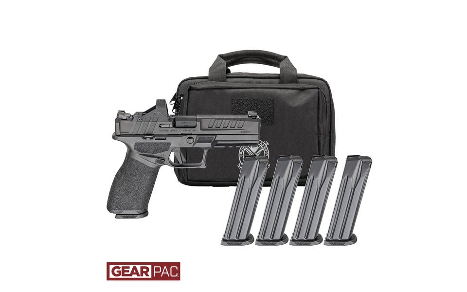 Springfield Armory Echelon 4.0C Gear Pac 9mm 4 Barrel 10-Rounds w/ Viridian RFX11  4 Mags CA Compliant - Springfield Armory