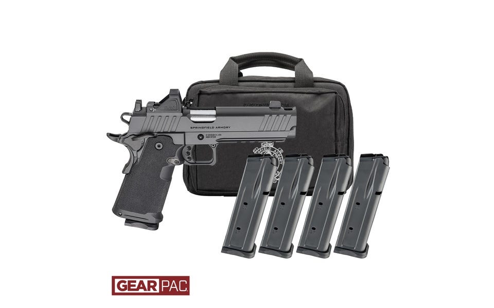 Springfield Armory 1911 DS Prodigy AOS Comp Gear Pac 9mm 5 Barrel 10-Rounds w/ Viridian RFX11  4 Mags - Springfield Armory