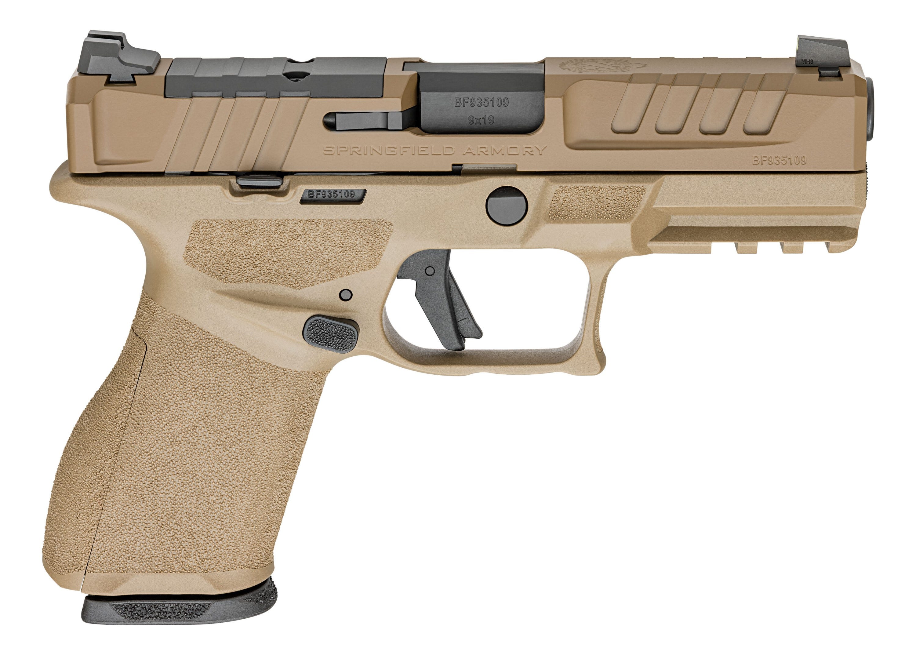 Springfield Armory Echelon 4.0C Flat Dark Earth 9mm 4 Barrel 15-Rounds - Springfield Armory