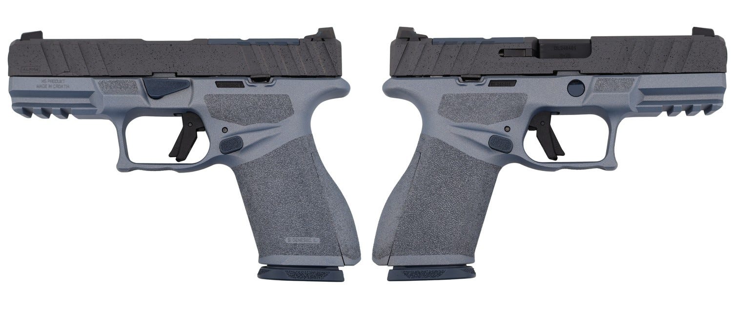 Springfield Armory Echelon Alpha Iron Tide 4.0C Navy / Stone 9mm 4 Barrel 15-Rounds OR - Springfield Armory