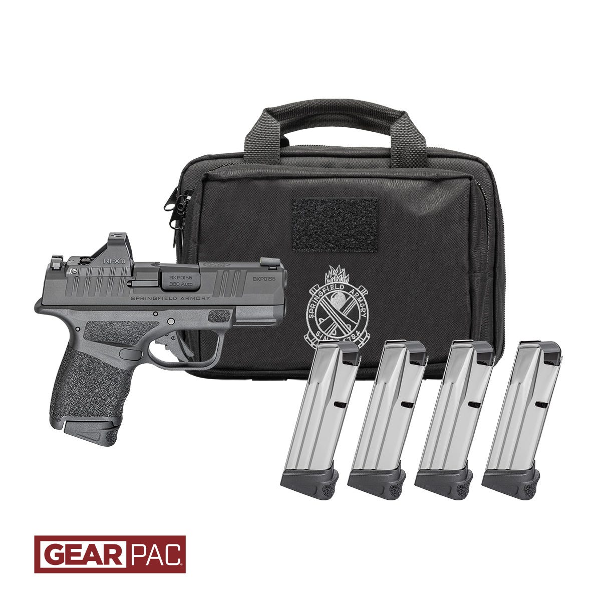 Springfield Armory Hellcat OSP Gear Pac 9mm 3 Barrel 10-Rounds w/ Viridian RFX11  4 Mags - Springfield Armory
