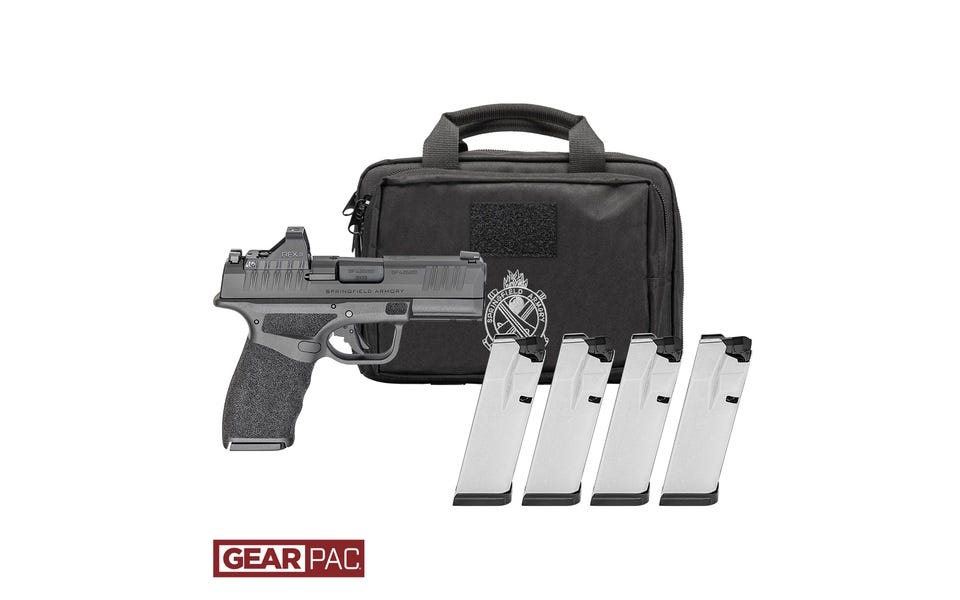 Springfield Armory Hellcat Pro OSP Gear Pac 9mm 3.8 Barrel 10-Rounds w/ Viridian RFX11  4 Mags - Springfield Armory
