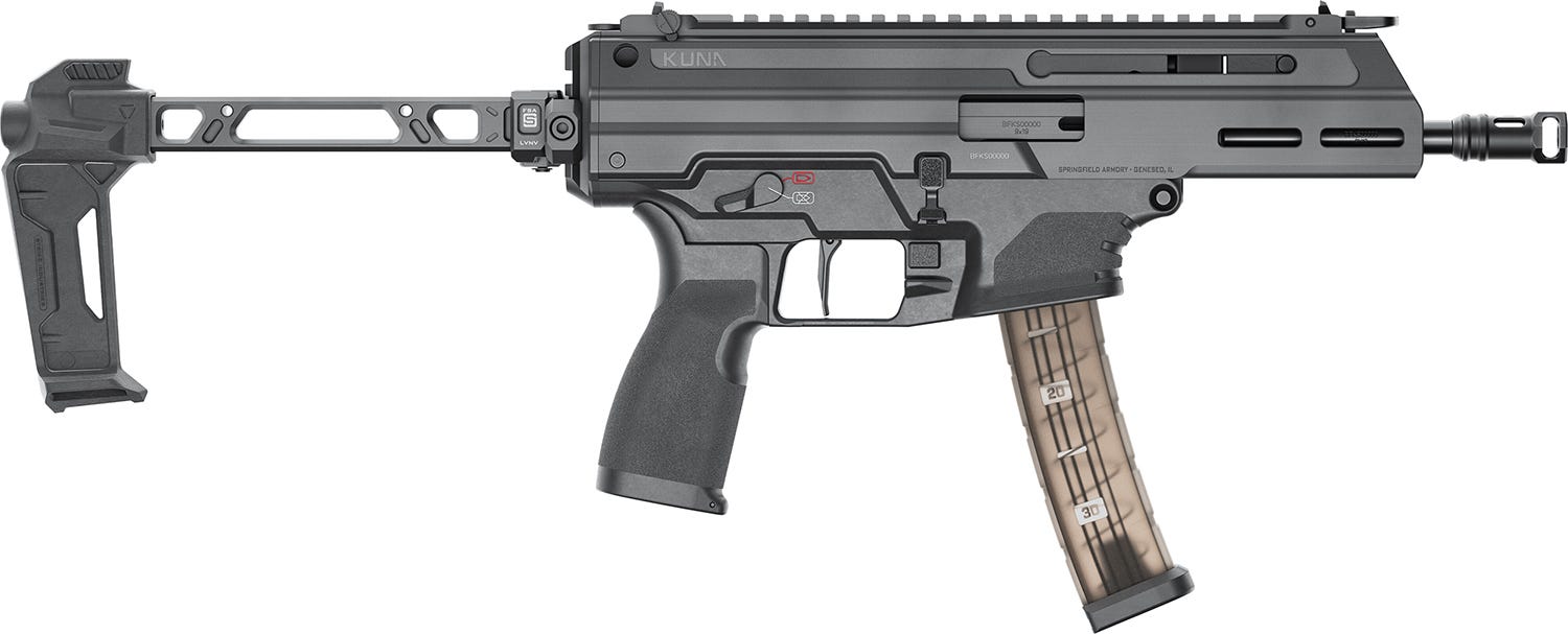Springfield Armory Kuna .40 SW 6.12 Barrel 30-Rounds w/ FSA Brace