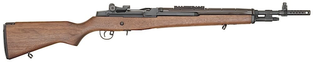 Springfield Armory M1A Scout Squad Walnut .308 Win 18 Barrel 10-Rounds Adjustable Rear Sight image