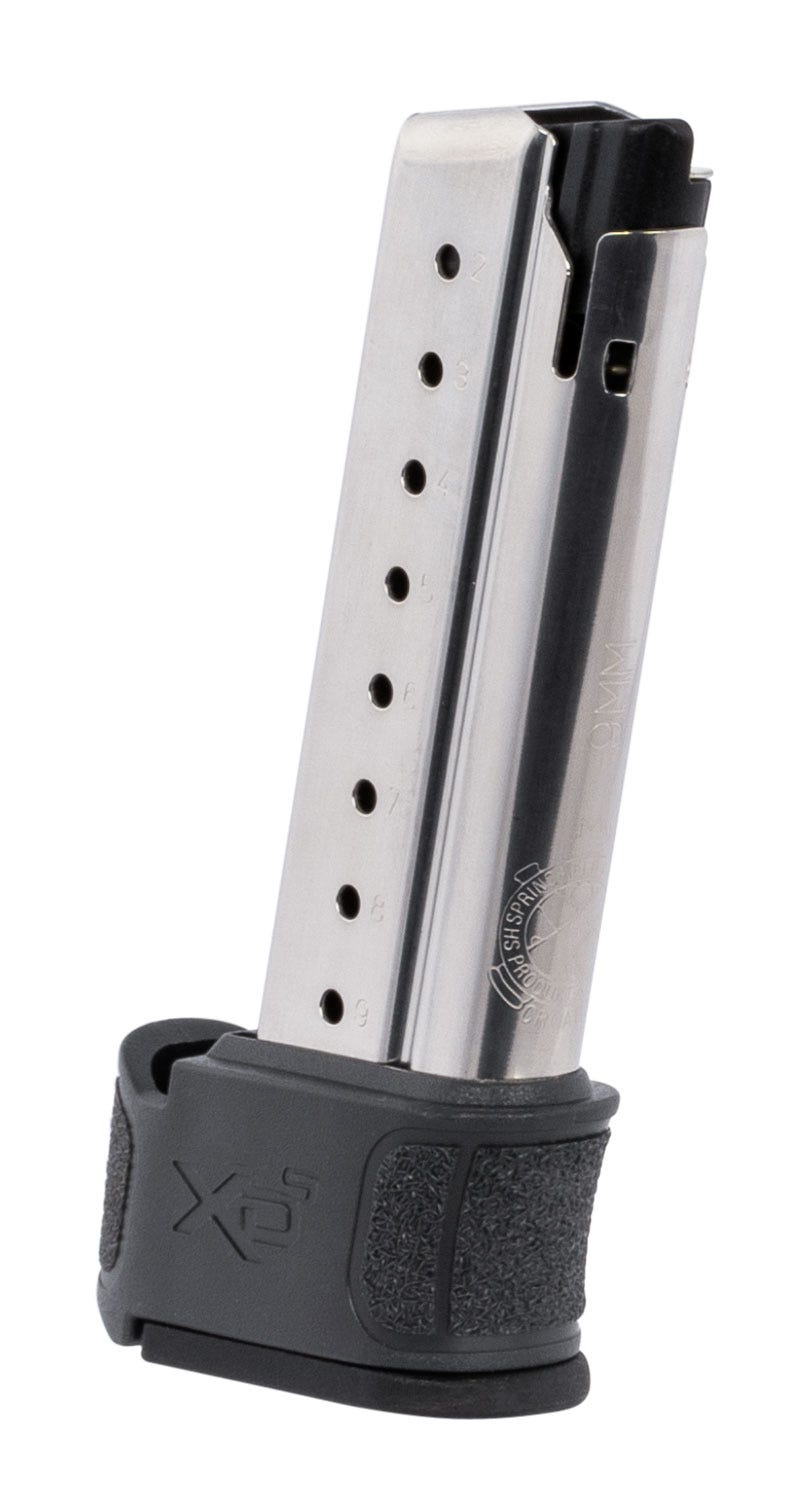 Springfield Armory XD-S Mod.2 Extended Magazine Stainless / Gray 9mm 9-Rounds - Springfield Armory