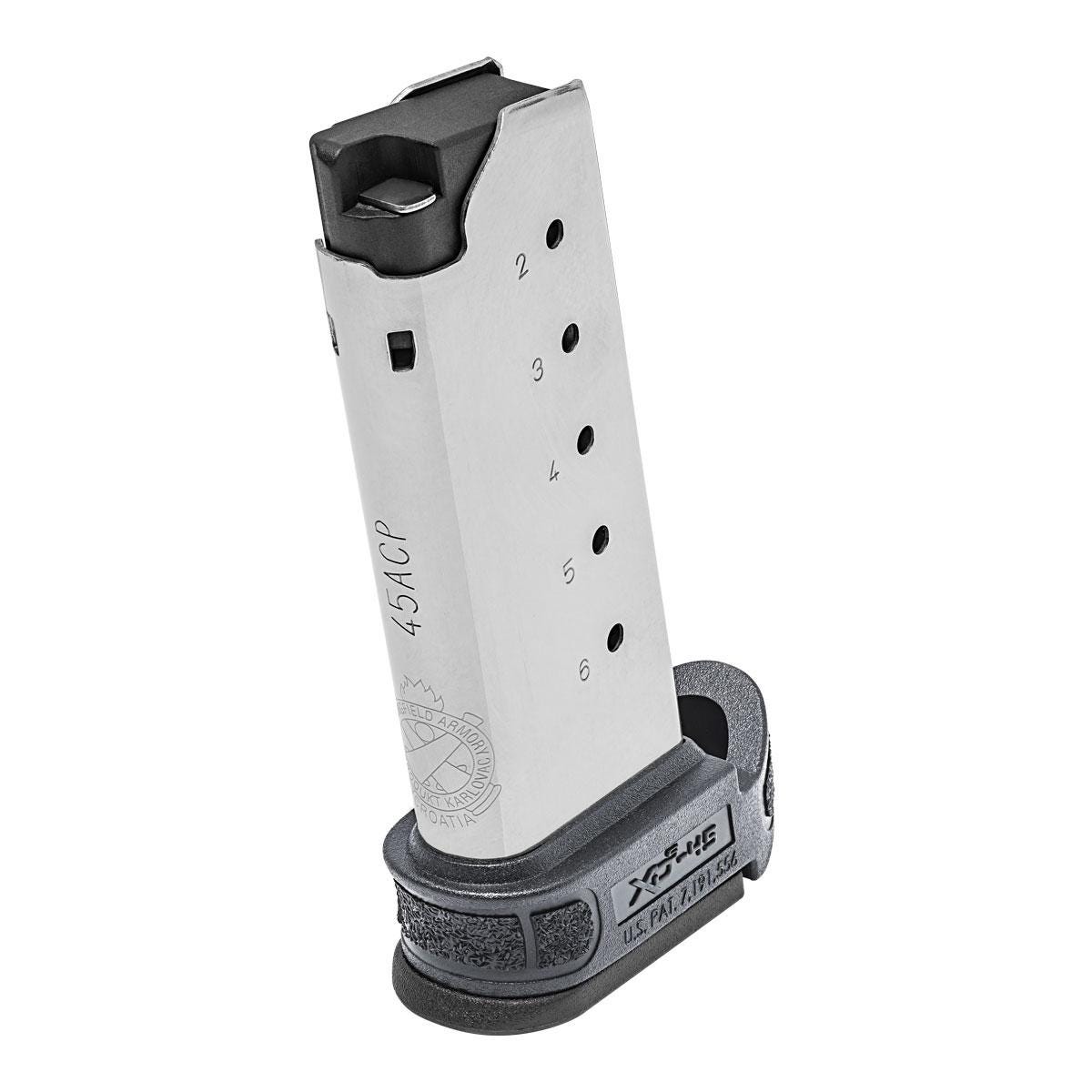 Springfield Armory XD-S Mod.2 Magazine Gray .45 ACP 6-Rounds