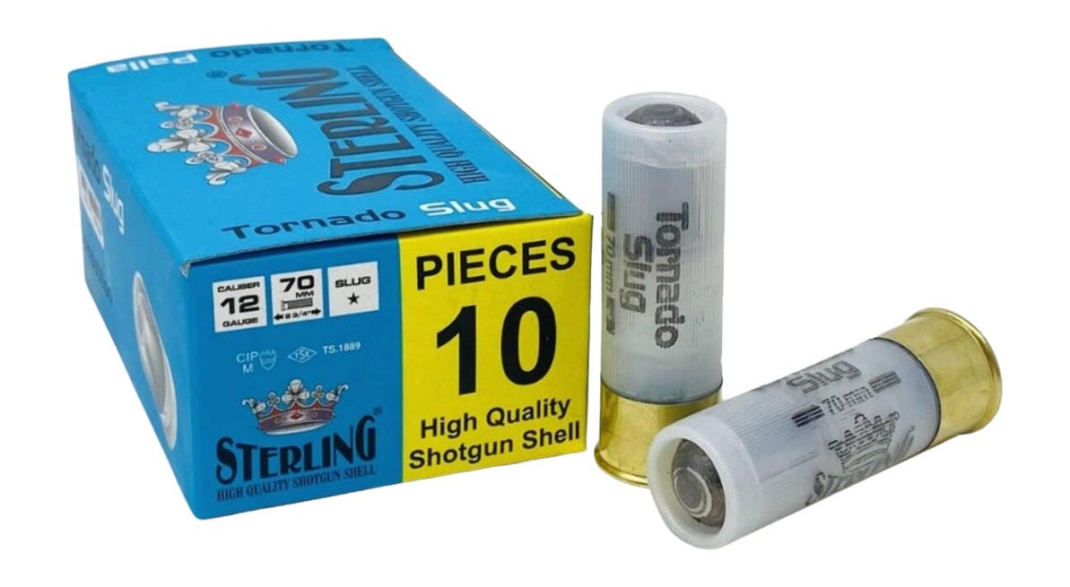 Sterling Big Game Series 12 GA-2.75 Slug 1 oz 10-Rounds - Sterling