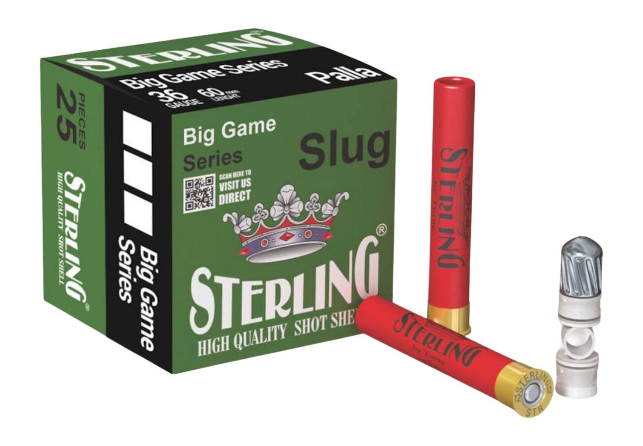 Sterling Big Game Series .410 GA-2.5 Rifled Slug 1/5 oz 25-Rounds - Sterling
