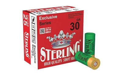 Sterling Exclusive Series 12 GA-2.75 #8 Shot 1-1/8 oz 25-Rounds - Sterling