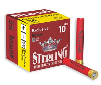 Sterling Exclusive Series .410 GA-2.5 #8 Shot 3/8 oz 25-Rounds - Sterling