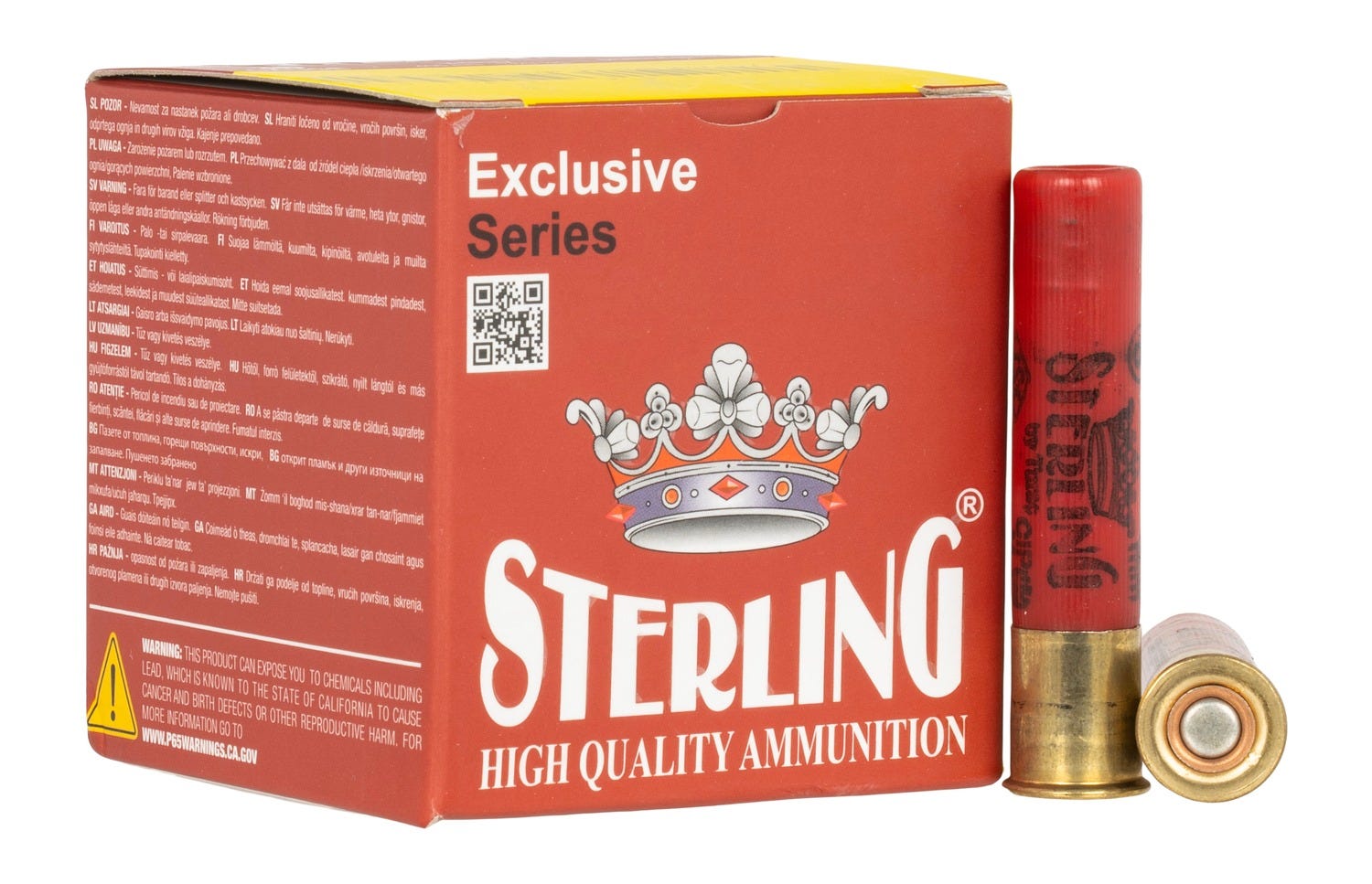 Sterling Exclusive Series .410 GA-2.5 #8 Shot 1/2 oz 25-Rounds - Sterling