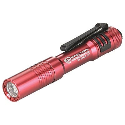 Streamlight MicroStream USB Pocket Light Red 250 Lumens