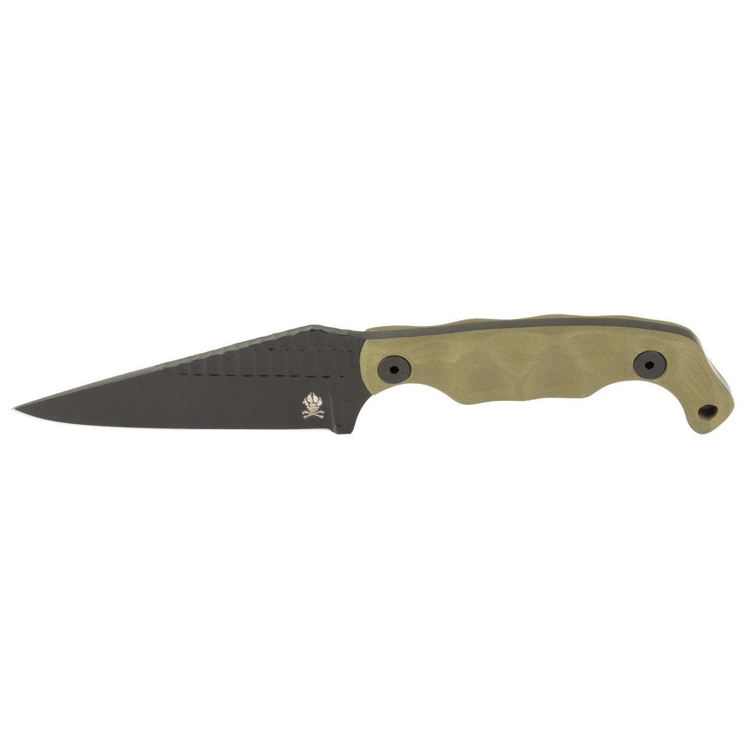 Stroup Knives Bravo 5 OD Green Fixed Blade 3.5 Wharncliffe Blade