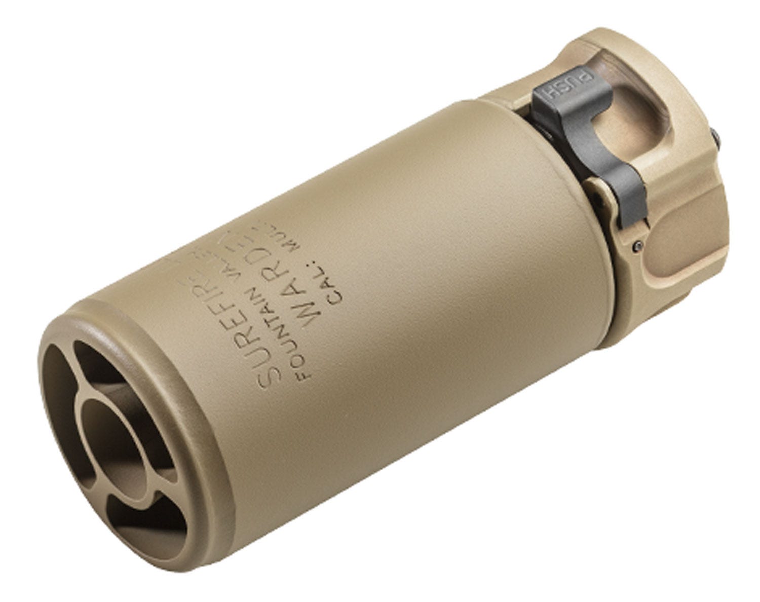SureFire Warden Blast Diffuser Dark Earth Fast-Attach
