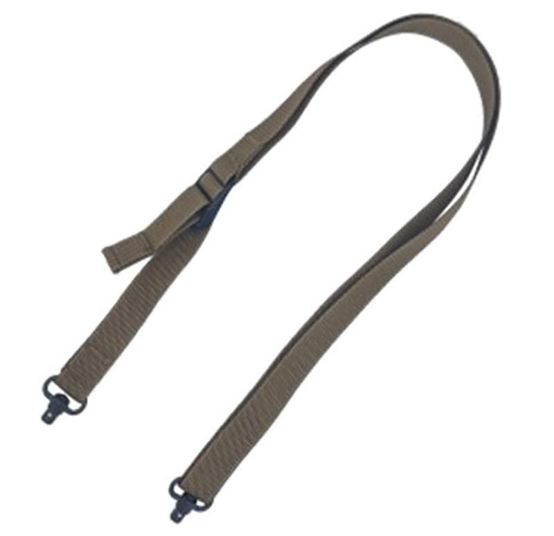 TacShield Sport Ridge 2 Point Rifle Sling Coyote Brown 1 Wide QD Swivels - Sport Ridge