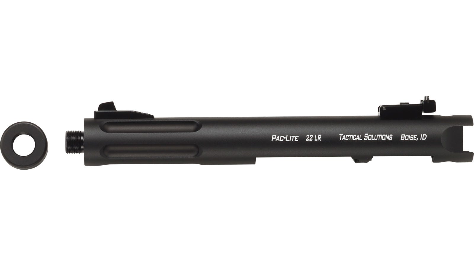 tactical solutions pac-lite .22 lr 4.5 barrel for ruger mark i  ii  iii and 22/45