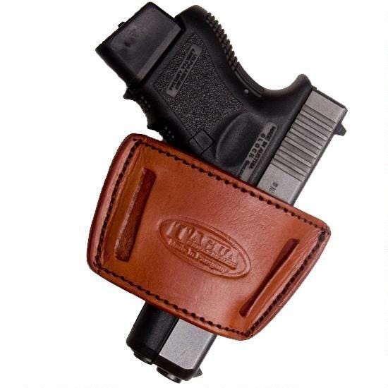 Tagua Tagua 2 in 1 Original IWB/OWB Dark Brown Large 1.25 Waist Band Size For Handguns - $27.49 at GrabAGun