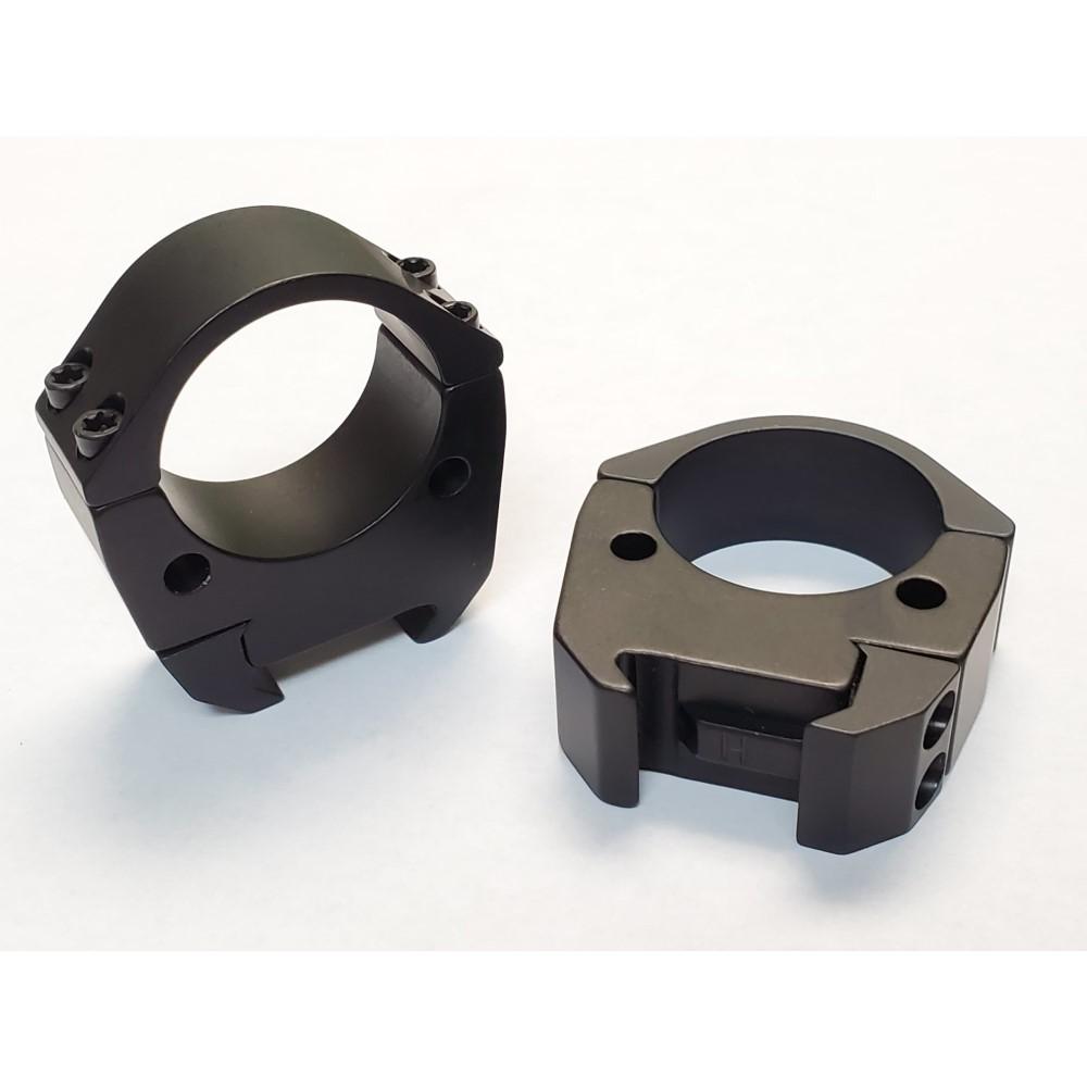 Talley Manufacturing Modern Sporting Scope Rings Smoked Bronze 34mm High Picatinny