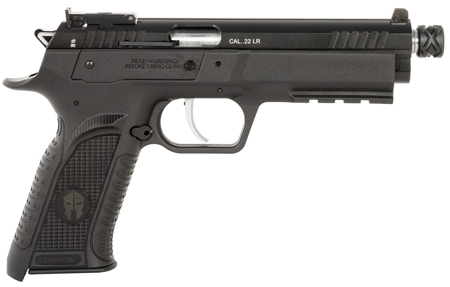 Tanfoglio Force Tactical .22 LR 4.4 Threaded Barrel 10-Rounds - Tanfoglio
