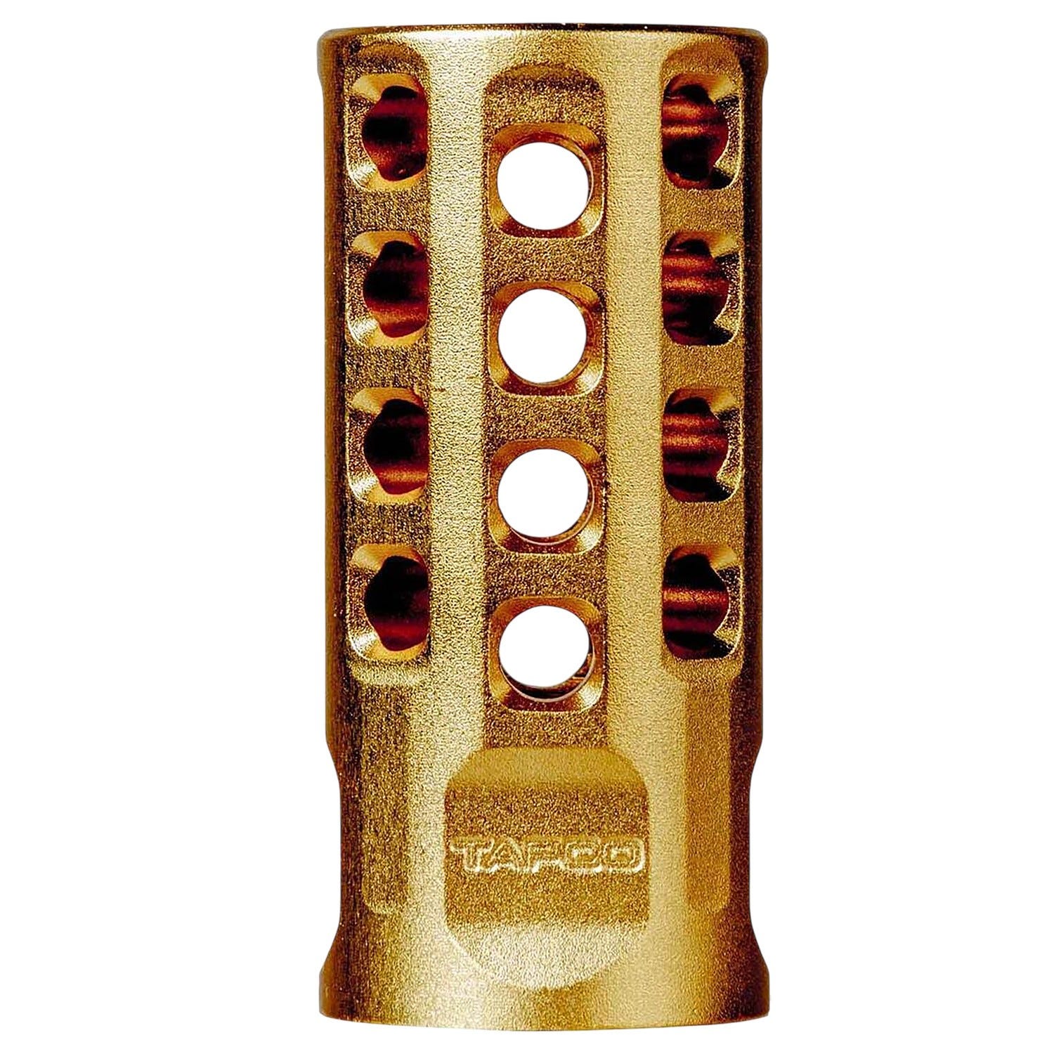 Tapco Muzzle Brake Gold .22 LR 1/2x28 for Ruger 10/22 - TAPCO