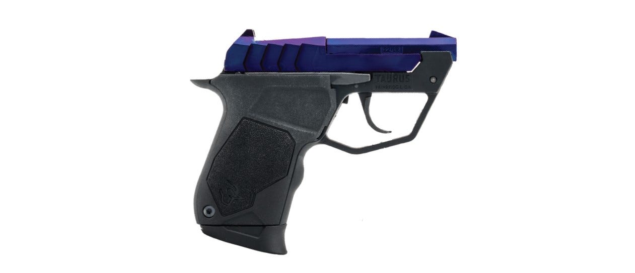 Taurus 22TUC Purple / Black .22 LR 2.5 Barrel 9-Rounds