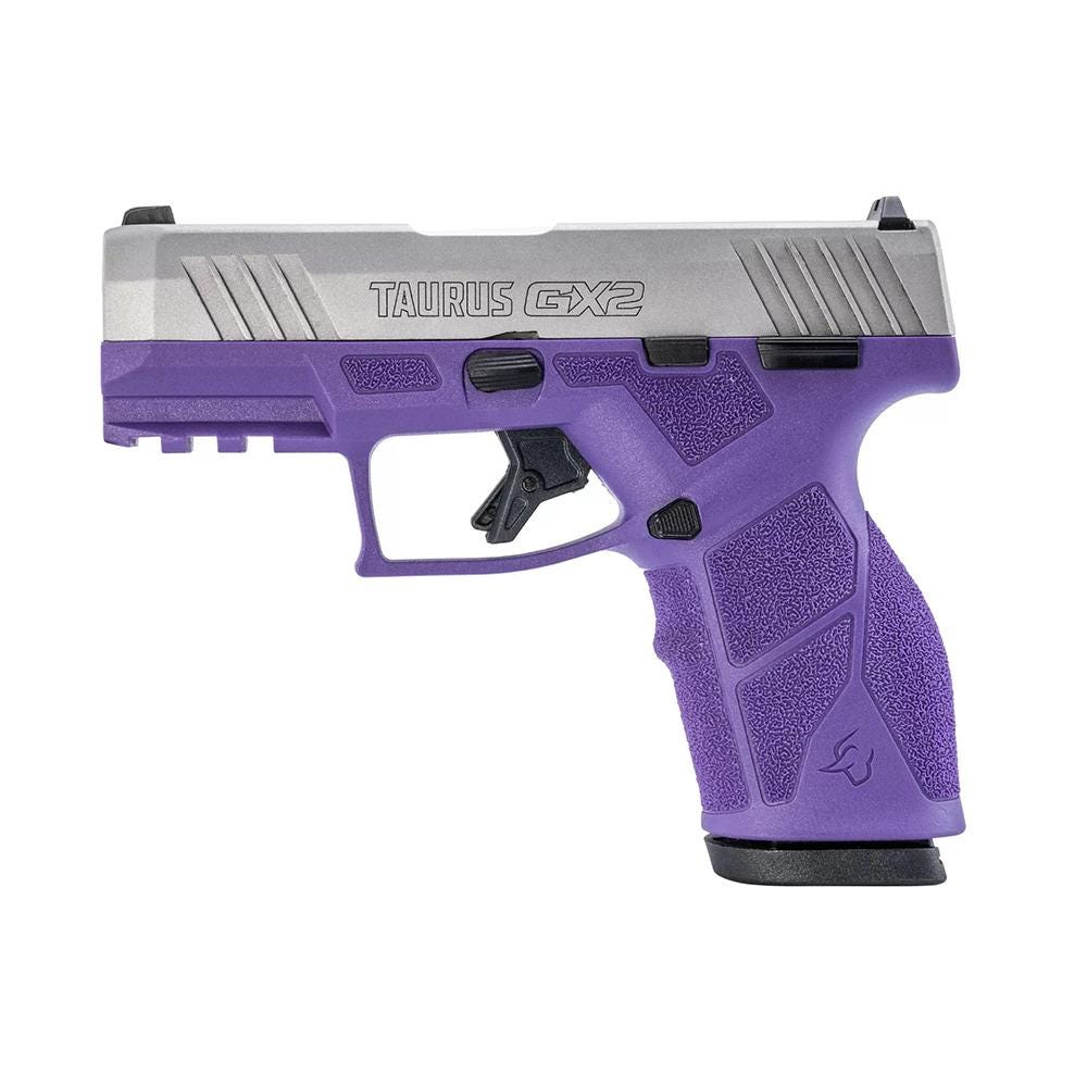 Taurus GX2 Dark Purple / Stainless 9mm 3.38 Barrel 10-Rounds
