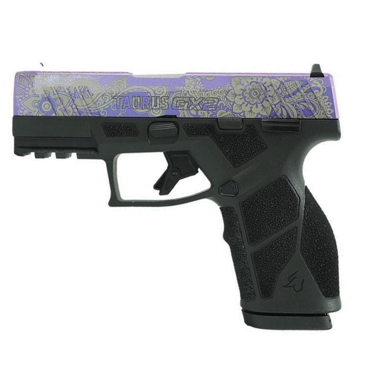 Taurus GX2 Paisley Purple 9mm 3.3 Barrel 13-Rounds - Taurus