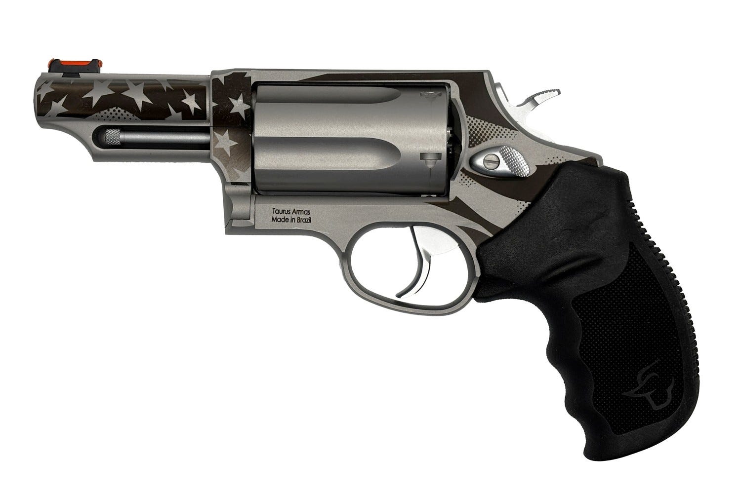 Taurus Taurus Judge 250th Anniversary Silver .45 Colt / .410 GA 3 Barrel 5-Rounds - $508.99 at GrabAGun
