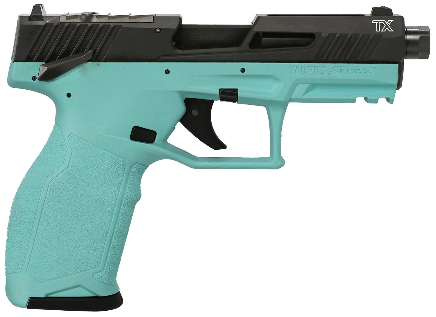 Taurus TX22 T.O.R.O. Cyan .22 LR 4.6 Threaded Barrel 10-Rounds OR