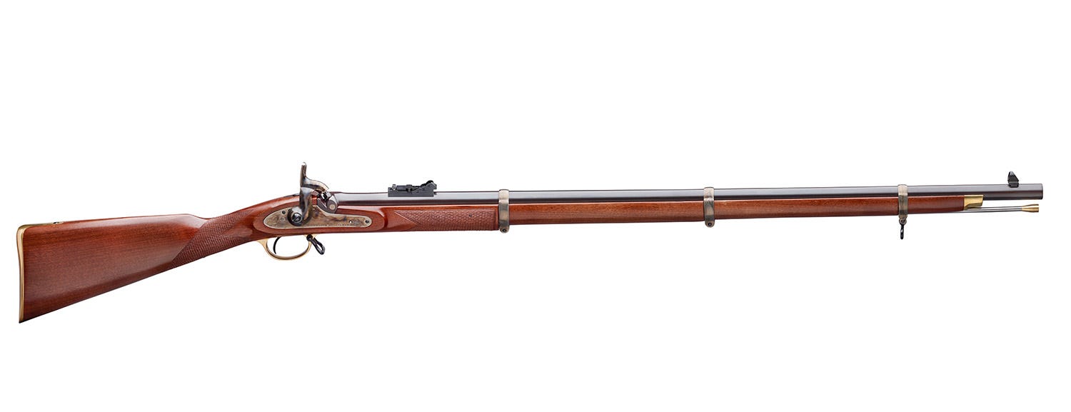 Taylors and Co Enfield Whitworth Browned Color Case Hardened .50 Caliber 36 Barrel 1-Round