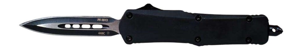 Templar Knife Gen III Small Rubber OTF 2.69 Plain Edge Dagger 440C SS Blade - Templar Knife