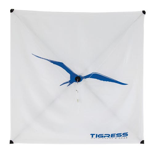 Tigress Outriggers Specialty Lite Wind Kite White - Tigress Outriggers