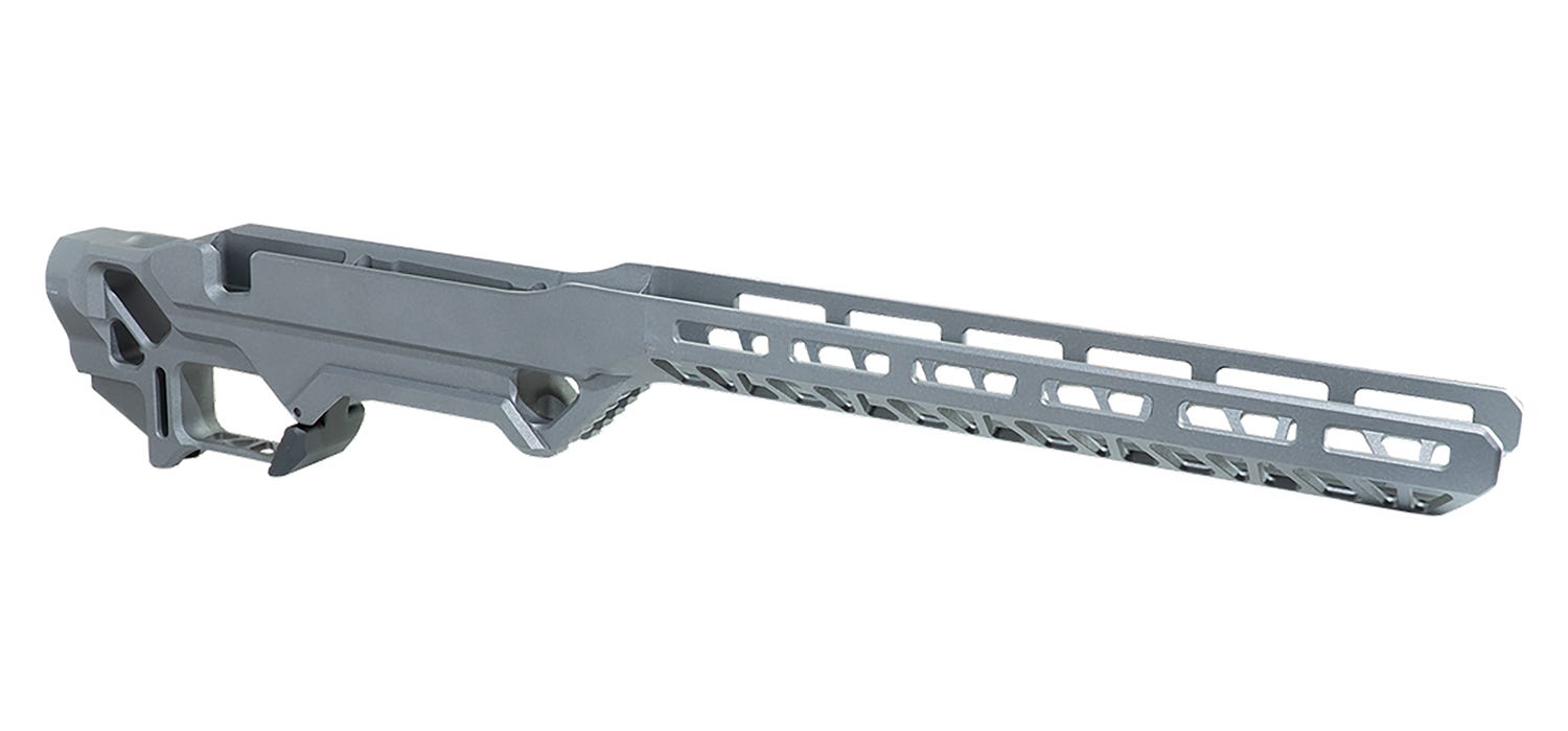 Timber Creek Outdoors Timber Creek Outdoors Enforcer Rifle Chassis Tungsten for Remington 700 Short Action - $479.99 at GrabAGun