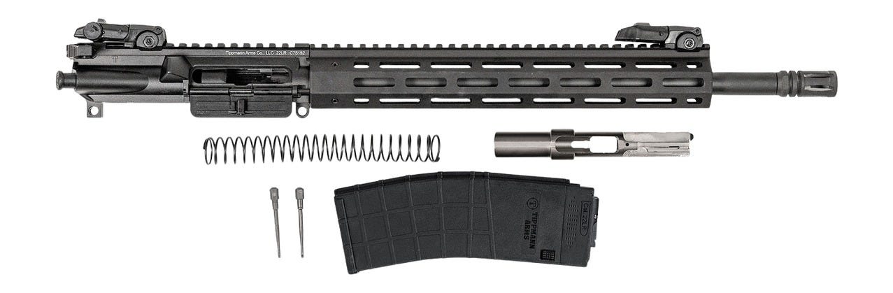 Tippmann Arms Tippmann Arms M4-22 Conversion Kit .22 LR 16 Barrel 25-Rounds - $329.99 at GrabAGun