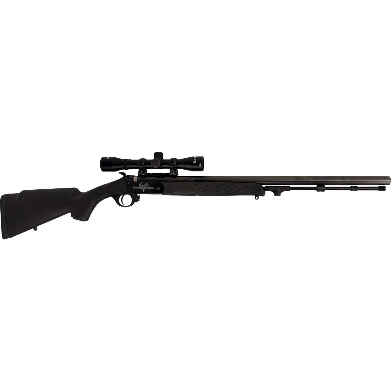 traditions buckstalker xt .50 caliber 24 barrel 1-round w/ traditions 1x32 scope
