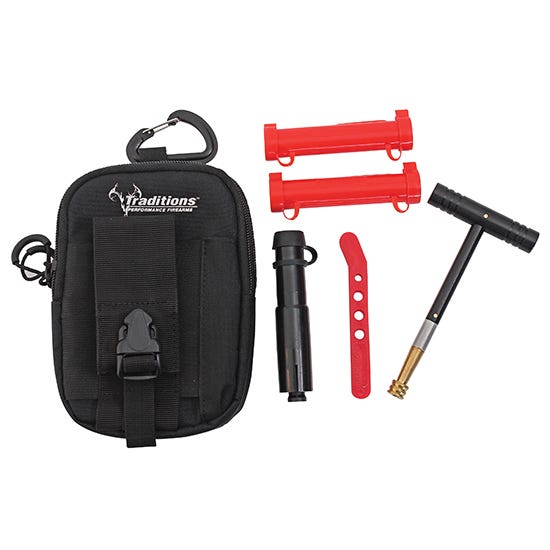 Traditions Field Shooter s Kit w/ Belt Pouch .50 Caliber