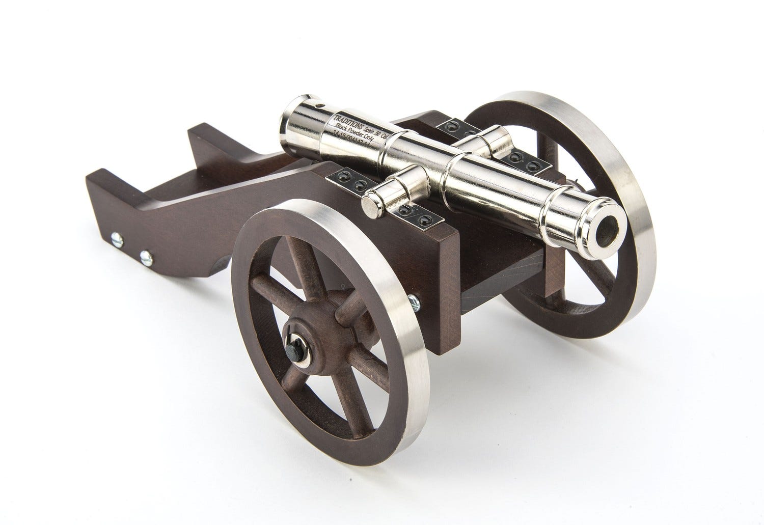 traditions mini yorktown nickel .50 caliber muzzleloader 7.37 barrel 1-round